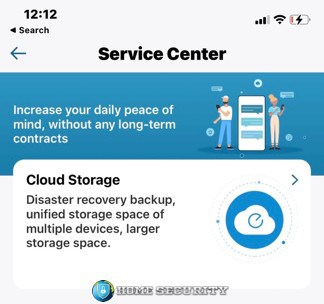Eufy Cloud Storage - Step 2